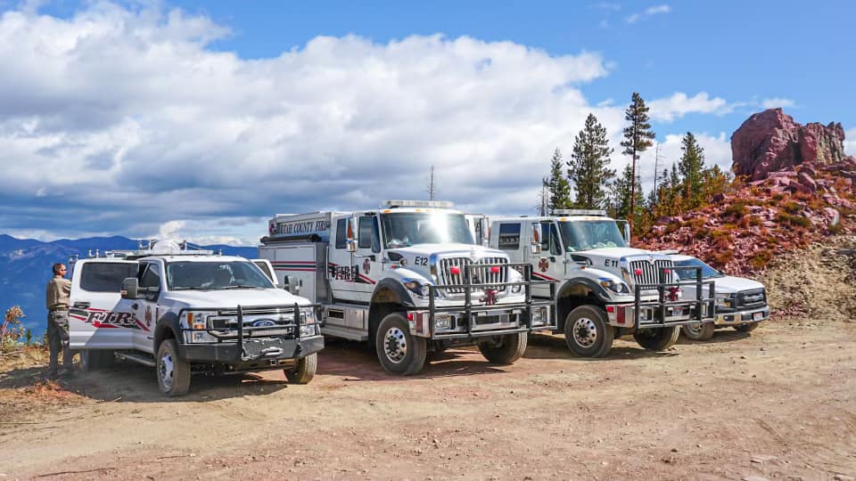 Utah County Fire Department Trucks